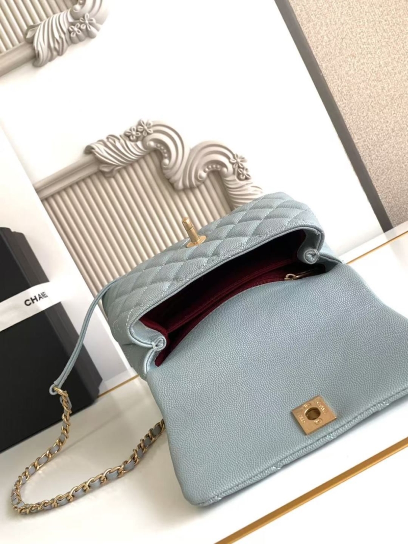 Ch**el top handle bags